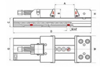 GFB 150 x 200 mm Süper Hassas CNC Tezgah Mengenesi